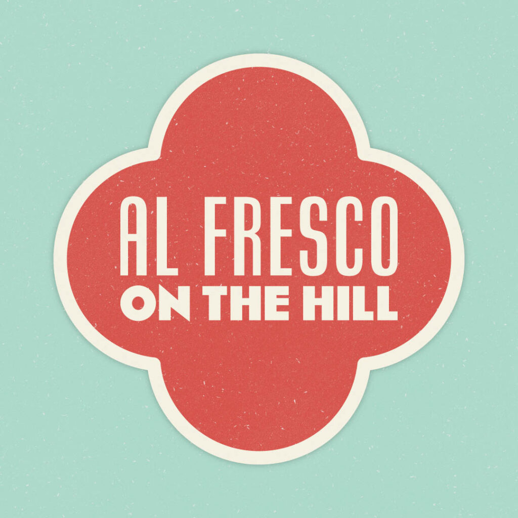 al fresco on the hill logo 2022