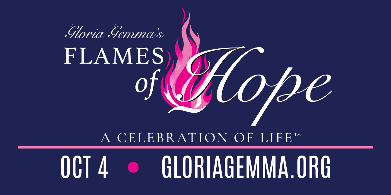 Gloria Gemma Flames of Hope Celebration