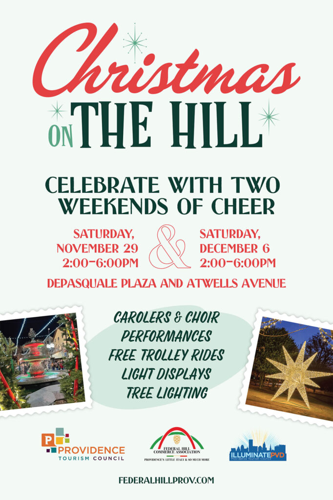 Federal Hill Christmas On The Hill 2025 Poster